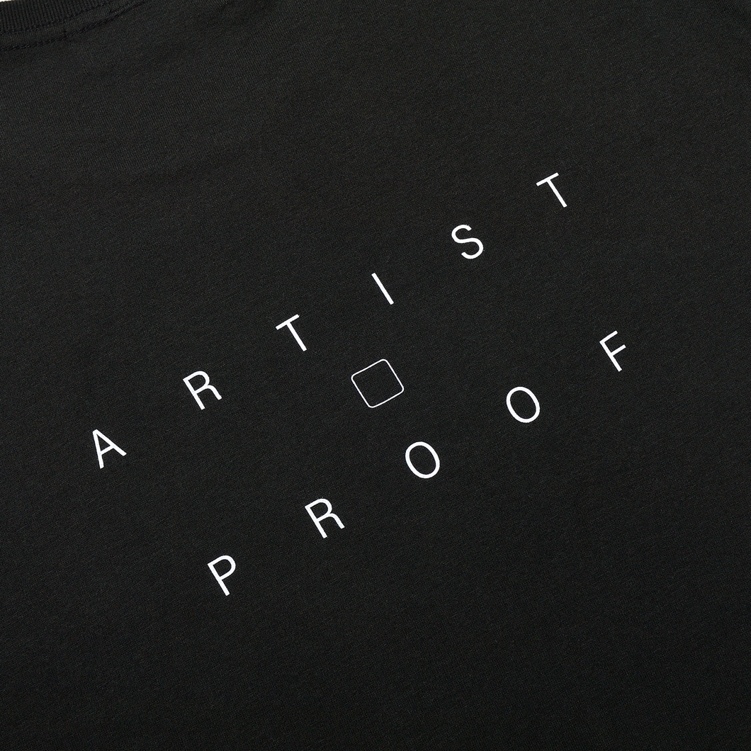 ART BEHIND THE LIFE T-SHIRT LS BLACK