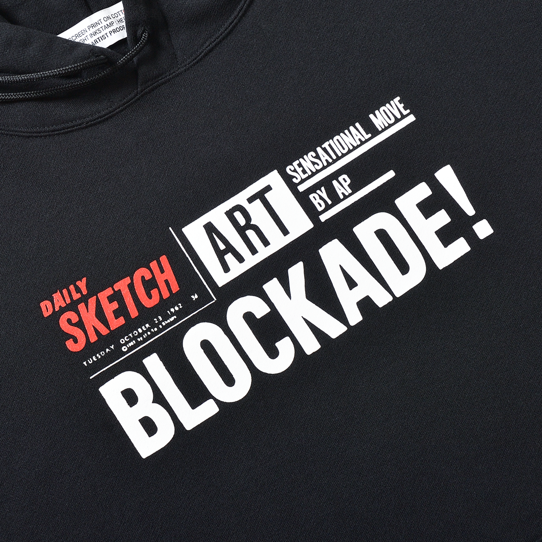 ART BLOCKADE HOODIE BLACK