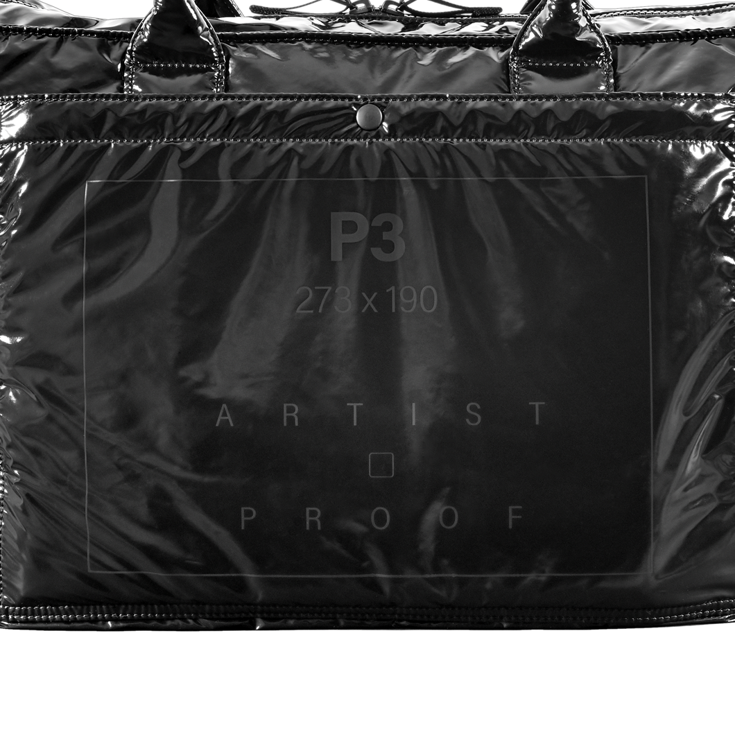 RAMIDUS MIRAGE TOTE BAG (L) BLACK