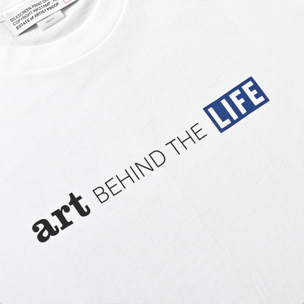 BACK SIDE OF THE FRAME T-SHIRT SS WHITE