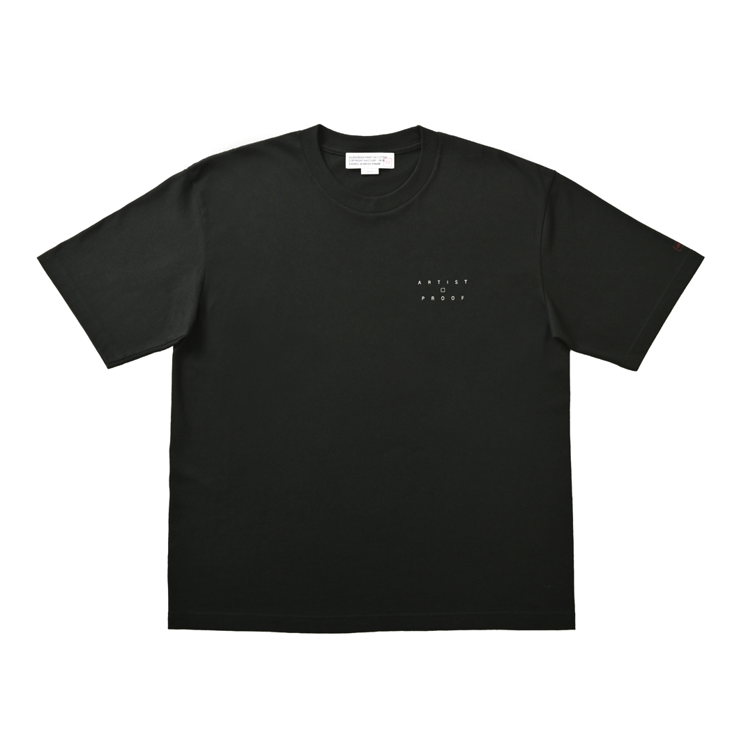 ART BEHIND THE LIFE T-SHIRT SS BLACK