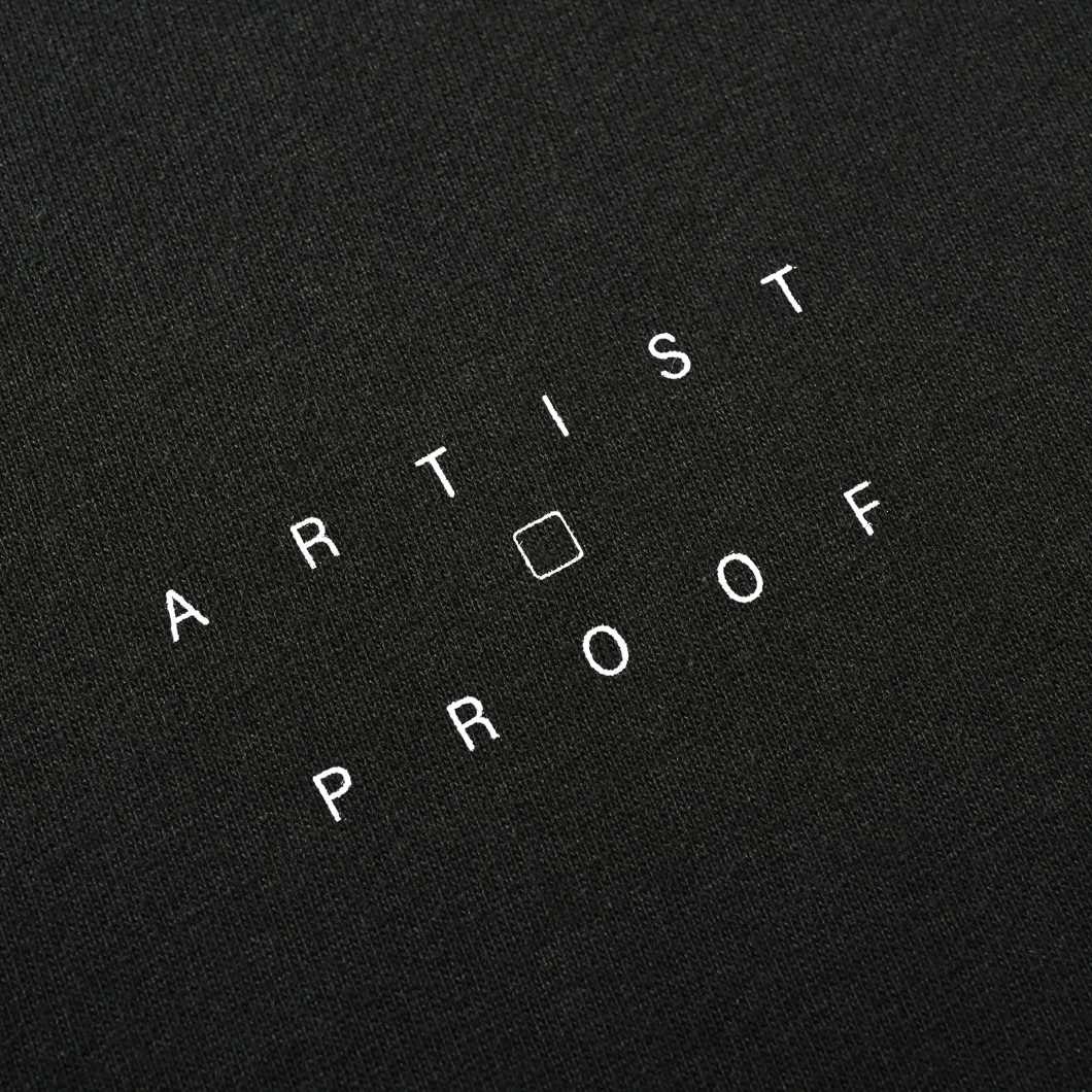 GRUNGE ARTIST PROOF HOODIE BLACK