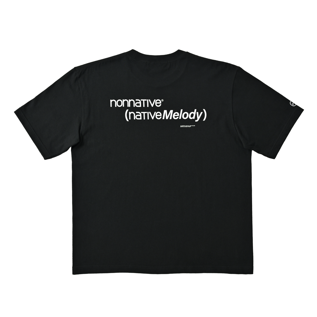 Native Melody T-SHIRT SS BLACK