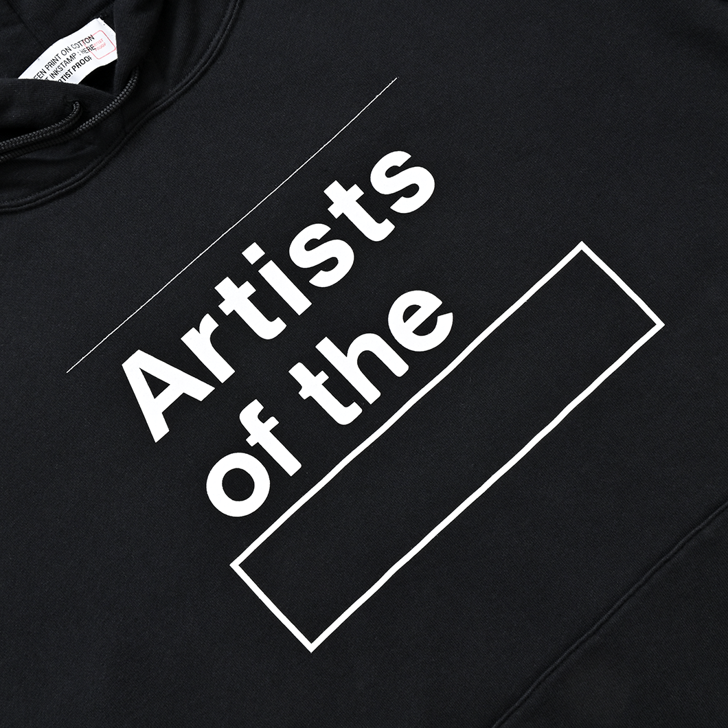 ARTISTS OF THE _ HOODIE BLACK
