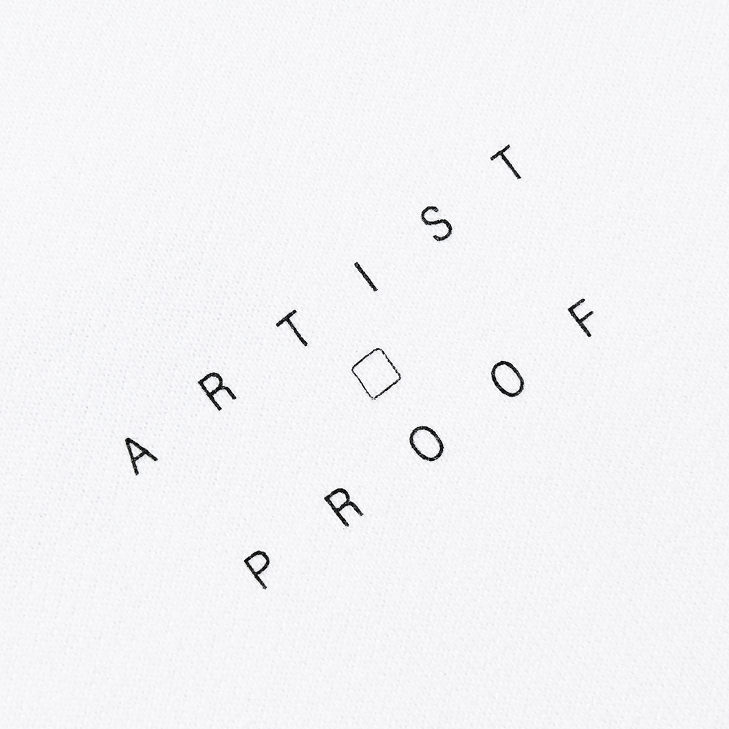 GRUNGE ARTIST PROOF HOODIE WHITE