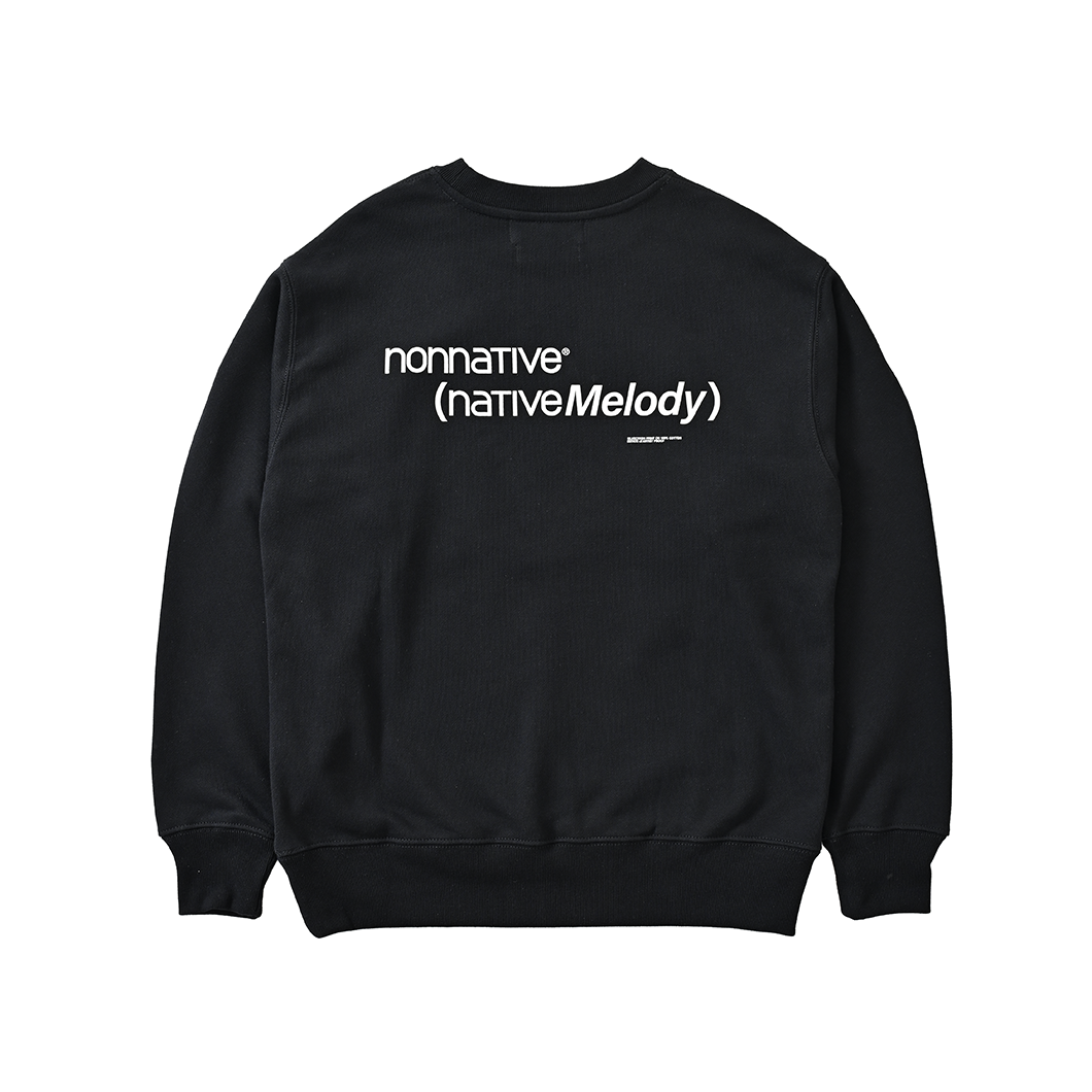Native Melody SWEATSHIRT LS BLACK