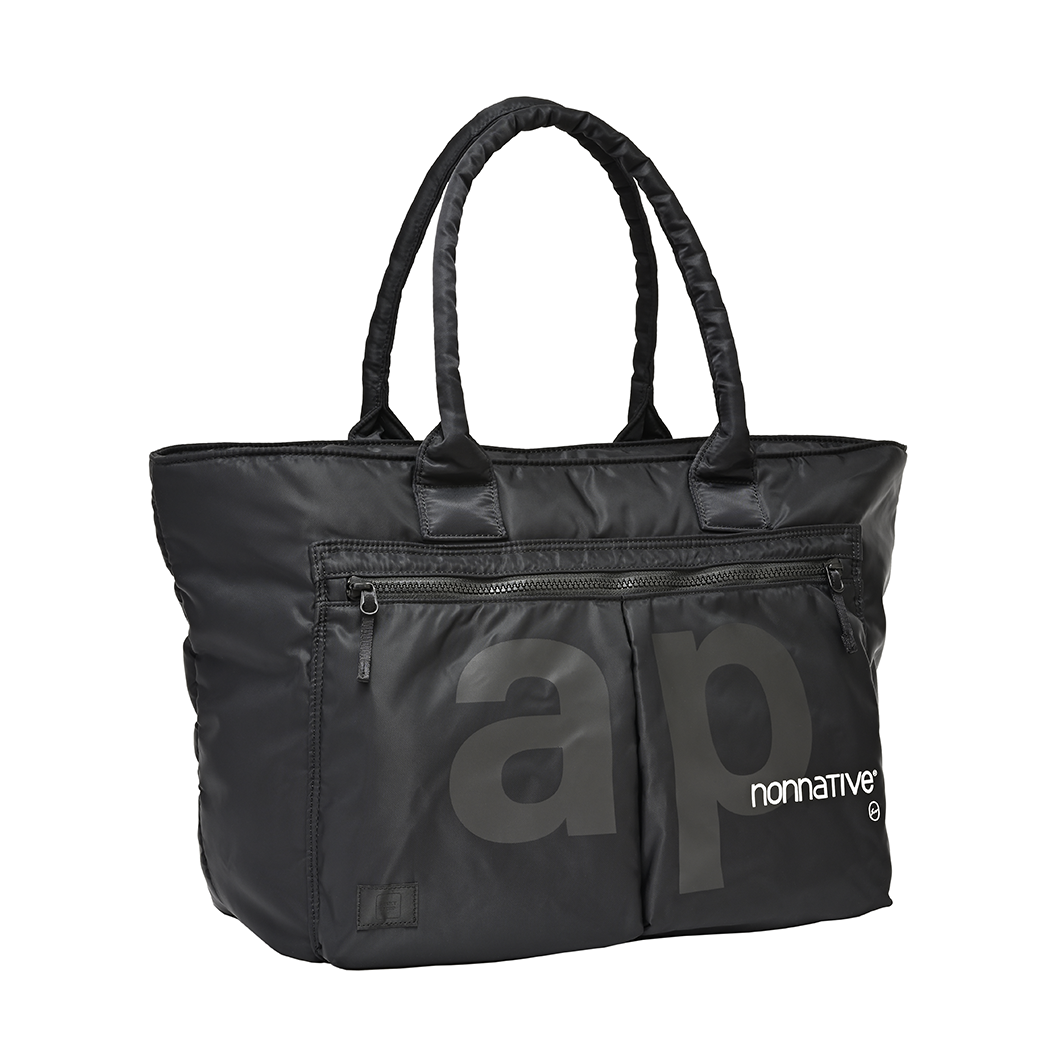 RAMIDUS (NOT MIRAGE) TOTE BAG (L) BLACK