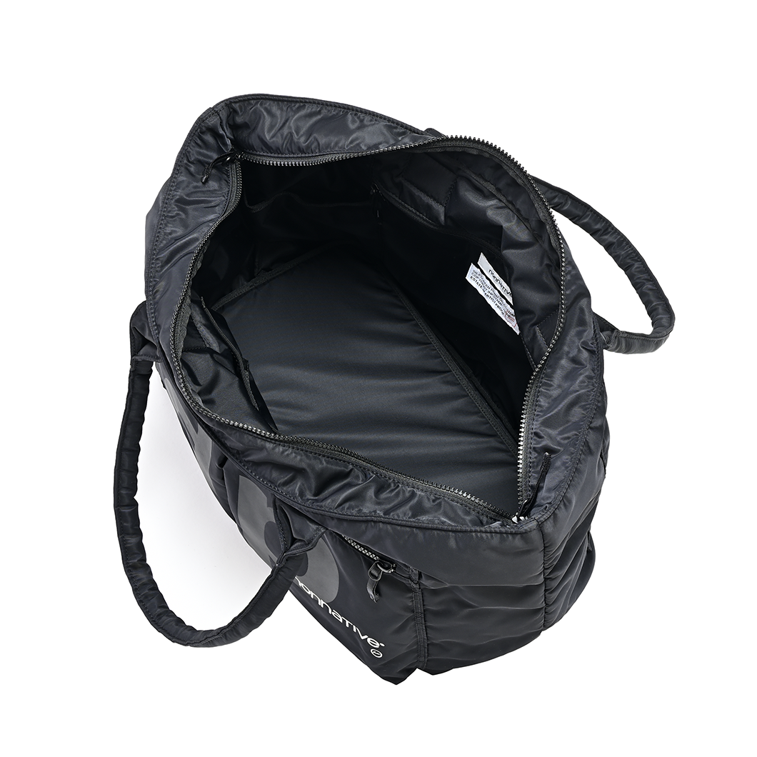 RAMIDUS (NOT MIRAGE) TOTE BAG (L) BLACK