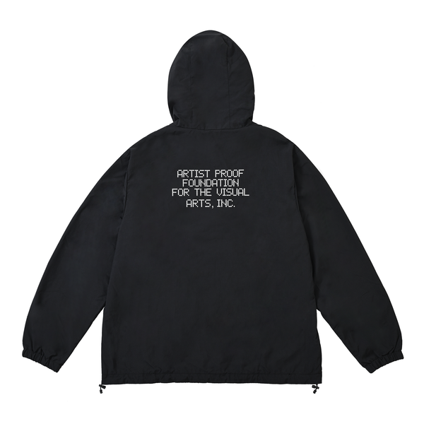 CORDURA®︎ Nylon Hooded Jacket w/Drawcord Black