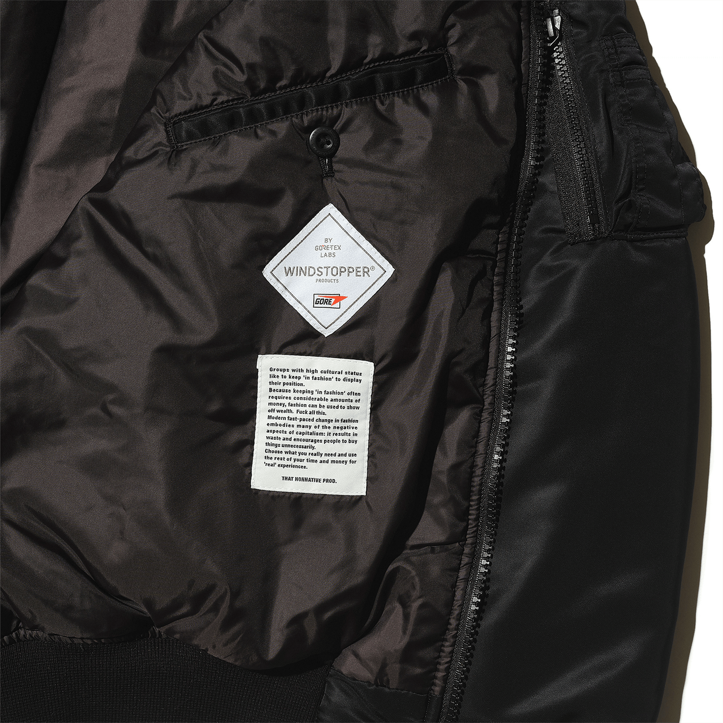 TROOPER PUFF BLOUSON FRGMT / native Melody