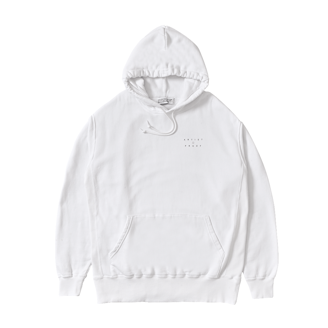 GRUNGE ARTIST PROOF HOODIE WHITE
