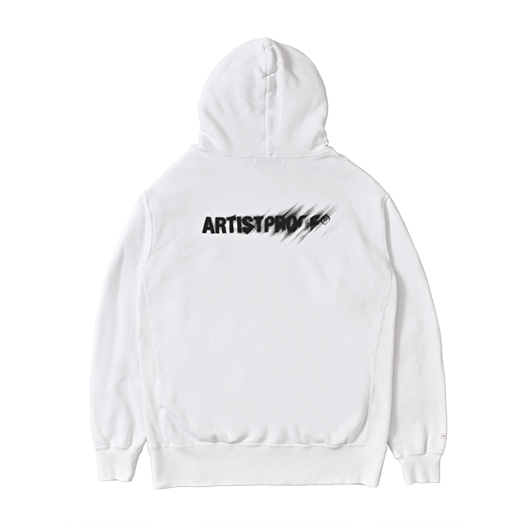 GRUNGE ARTIST PROOF HOODIE WHITE