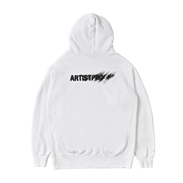 GRUNGE ARTIST PROOF HOODIE WHITE