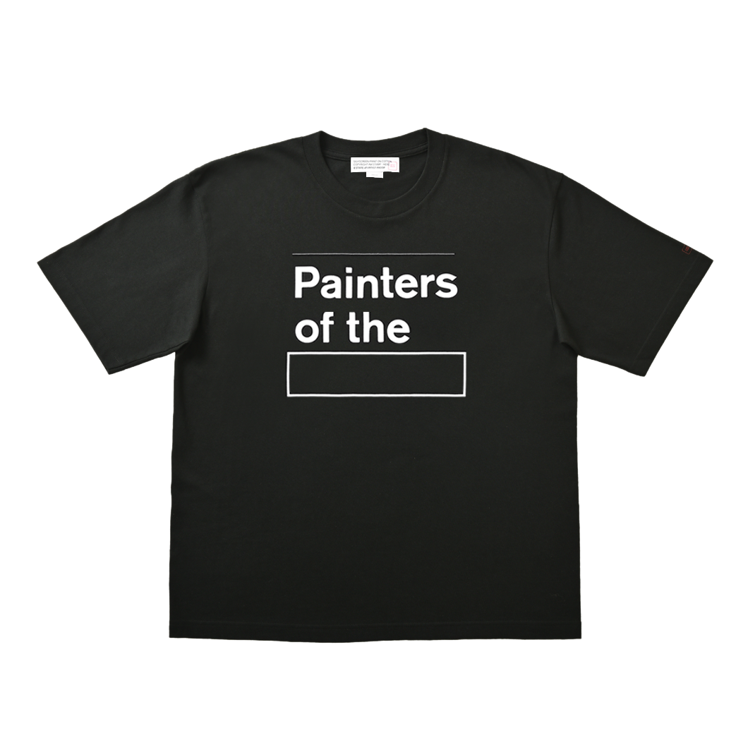 PAINTERS OF THE _ T-SHIRT BLACK(2024)