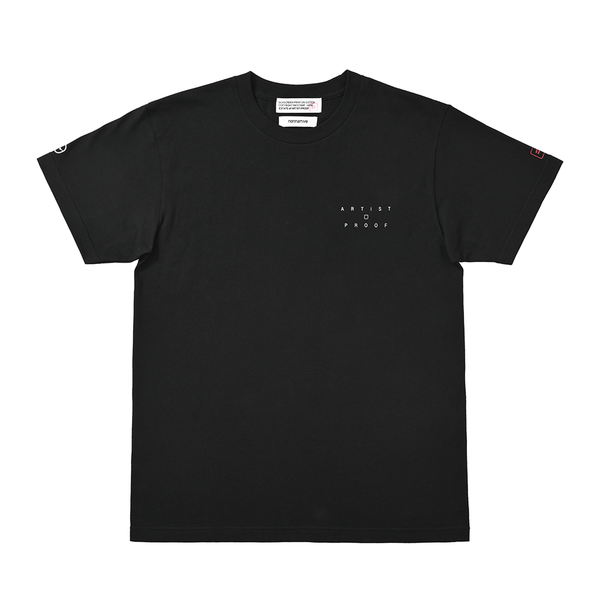FRGMT × nonnative “Innovaten” T-SHIRT SS BLACK