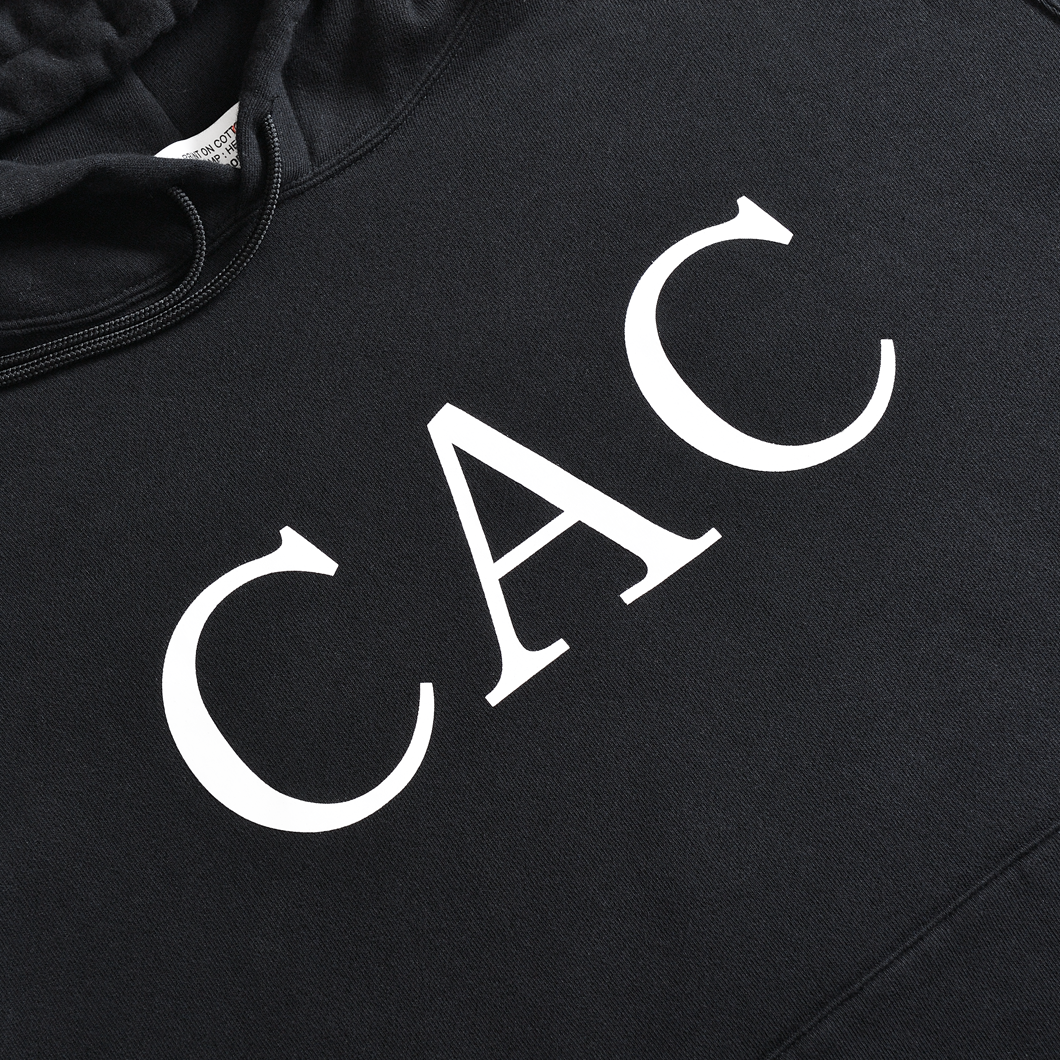 CONTEMPORARY ART CRISIS HOODIE BLACK