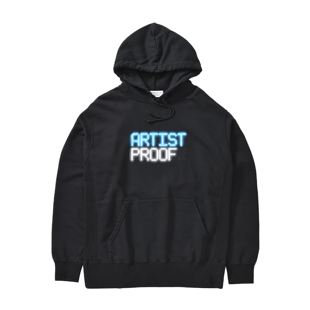 LED ARTIST PROOF HOODIE BLACK