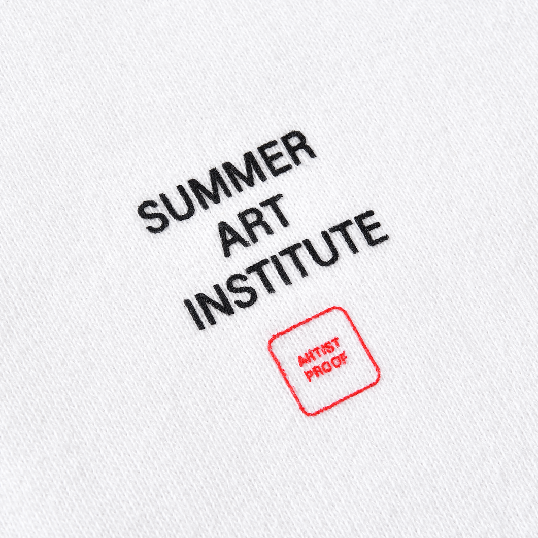 SUMMER ART INSTITUTE T-SHIRTS WHITE