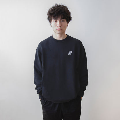 Colors of ART Crewneck Sweat  Black (white embroidery)