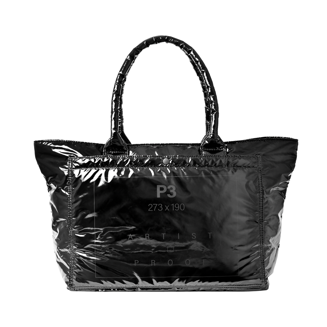 RAMIDUS MIRAGE TOTE BAG (L) BLACK – ARTIST PROOF RAMIDUS MIRAGE TOTE BAG (L) BLACK – ARTIST PROOF