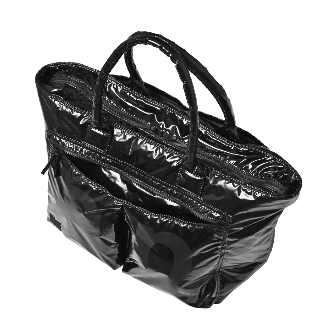 RAMIDUS MIRAGE TOTE BAG (L) BLACK