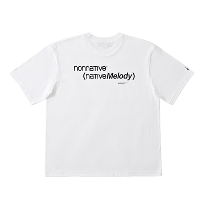 Native Melody T-SHIRT SS WHITE