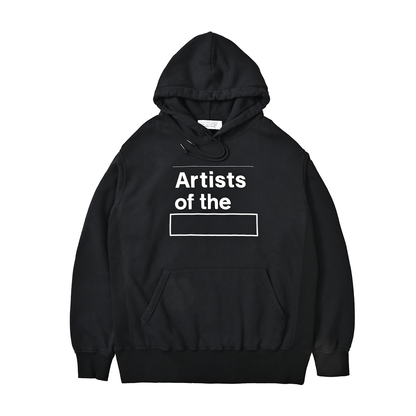 ARTISTS OF THE ＿  HOODIE BLACK