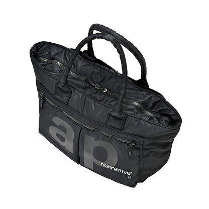 RAMIDUS (NOT MIRAGE) TOTE BAG (L)  BLACK
