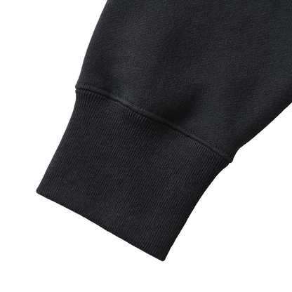 3Lines Logo Crewneck Sweat  Black (white embroidery)