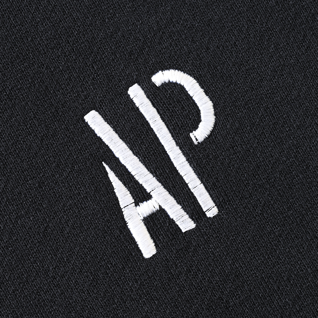 Colors of ART Crewneck Sweat  Black (white embroidery)