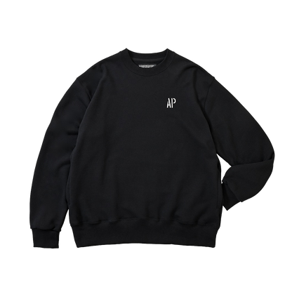 Colors of ART Crewneck Sweat  Black (white embroidery)