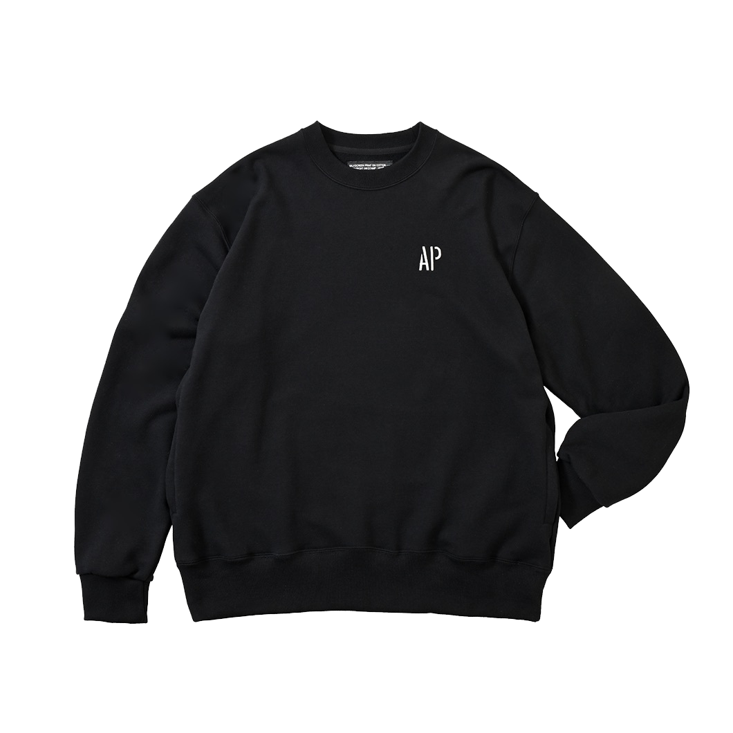 Colors of ART Crewneck Sweat  Black (white embroidery)