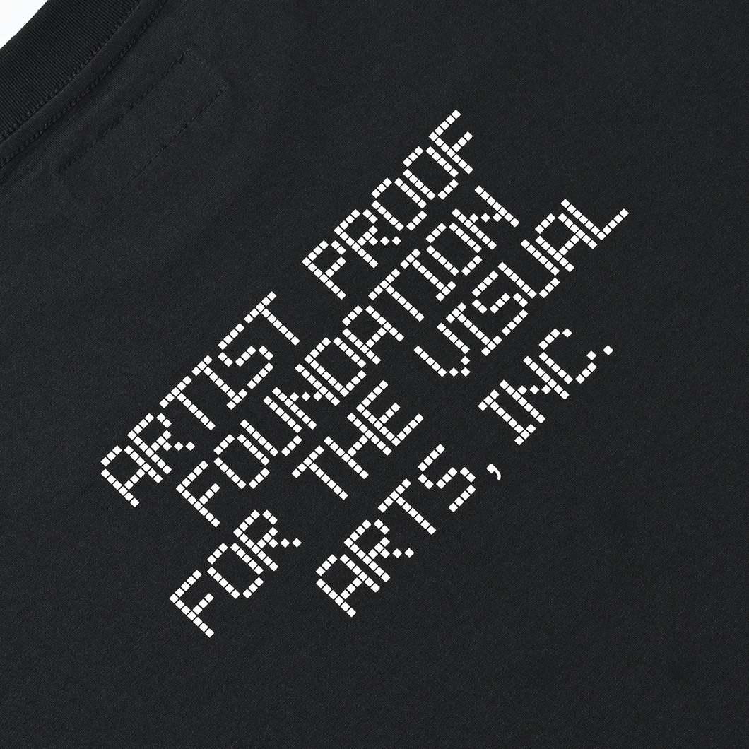 Visual Arts S/S T-shirt w/Drawcord  Black