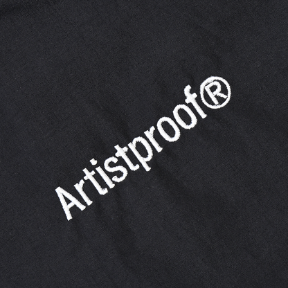 CORDURA®︎ Nylon Hooded Jacket w/Drawcord Black