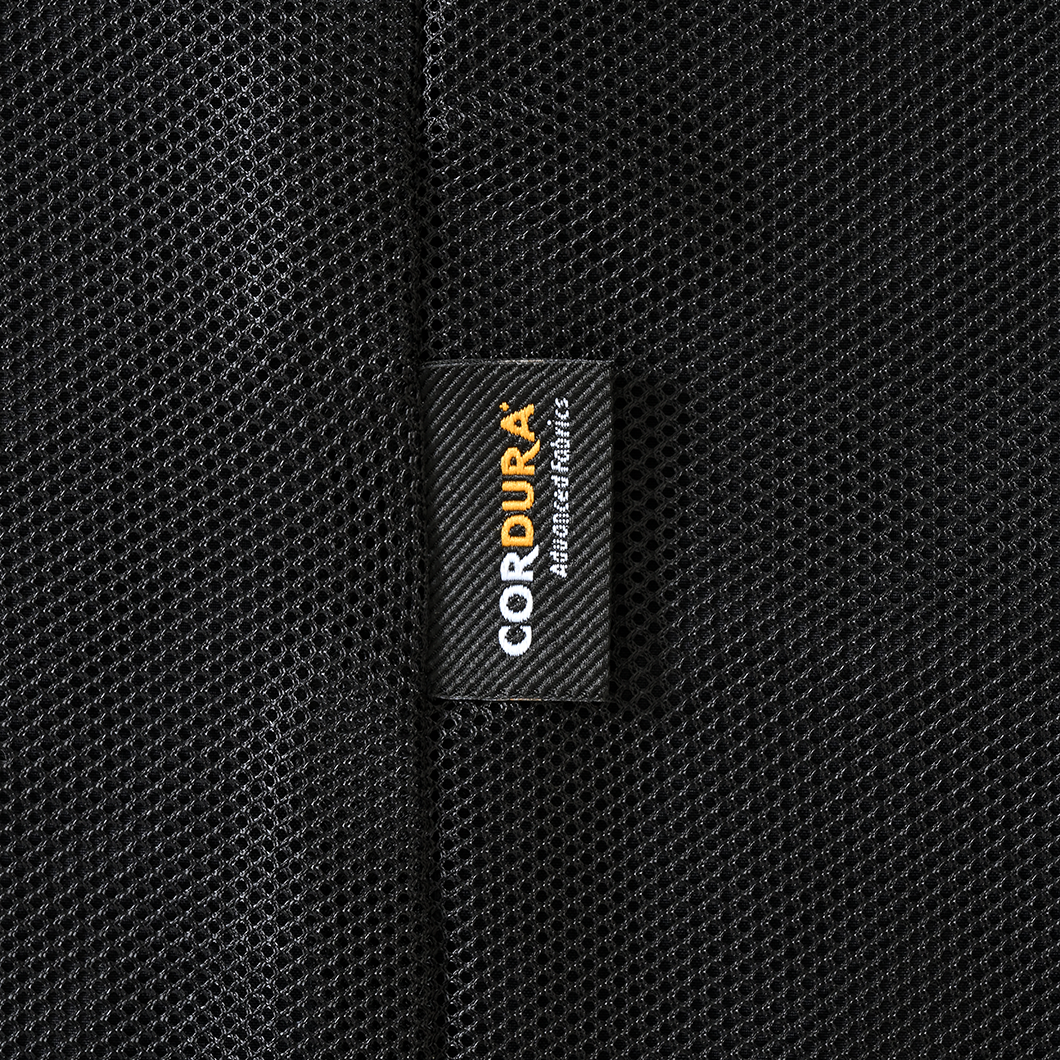 CORDURA®︎ Nylon Hooded Jacket w/Drawcord Black