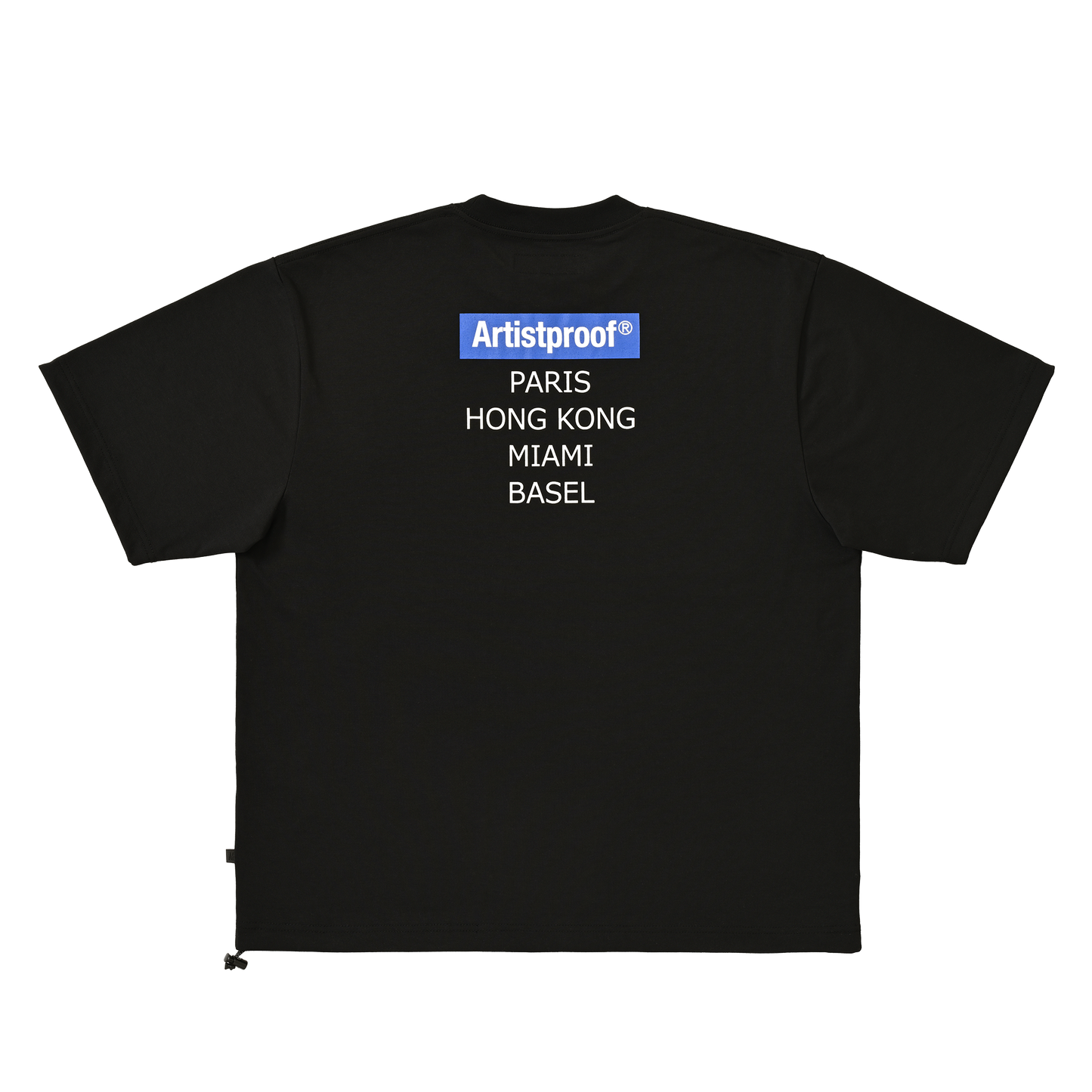 Art Fair 1970 S/S T-shirt w/Drawcord Black(PARIS/HK/MIAMI/BASEL)