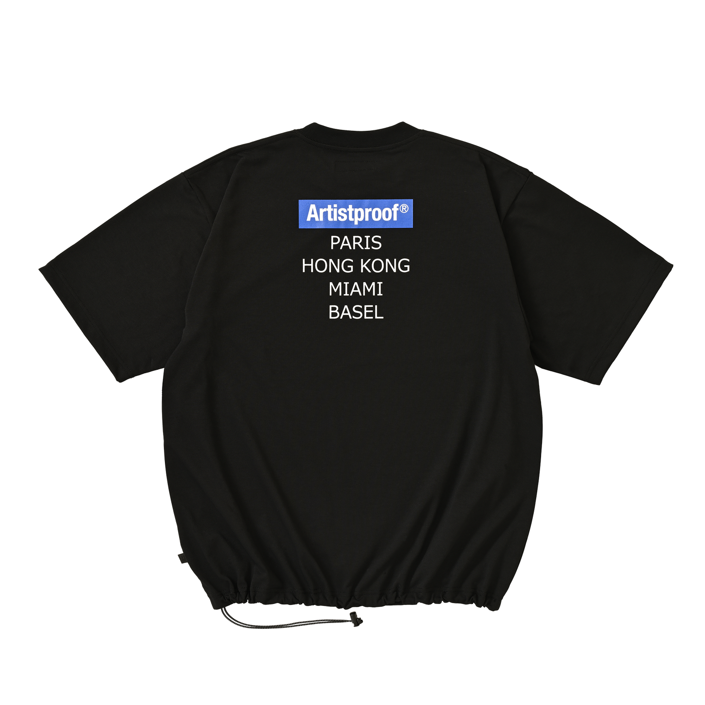 Art Fair 1970 S/S T-shirt w/Drawcord Black(PARIS/HK/MIAMI/BASEL)