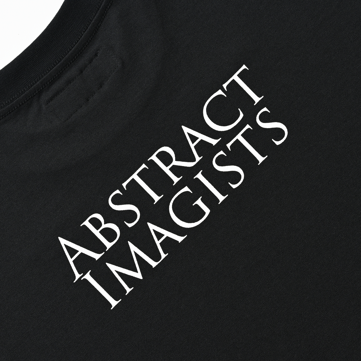 ABSTRACT IMAGISTS L/S Pullover w/Drawcord  Black