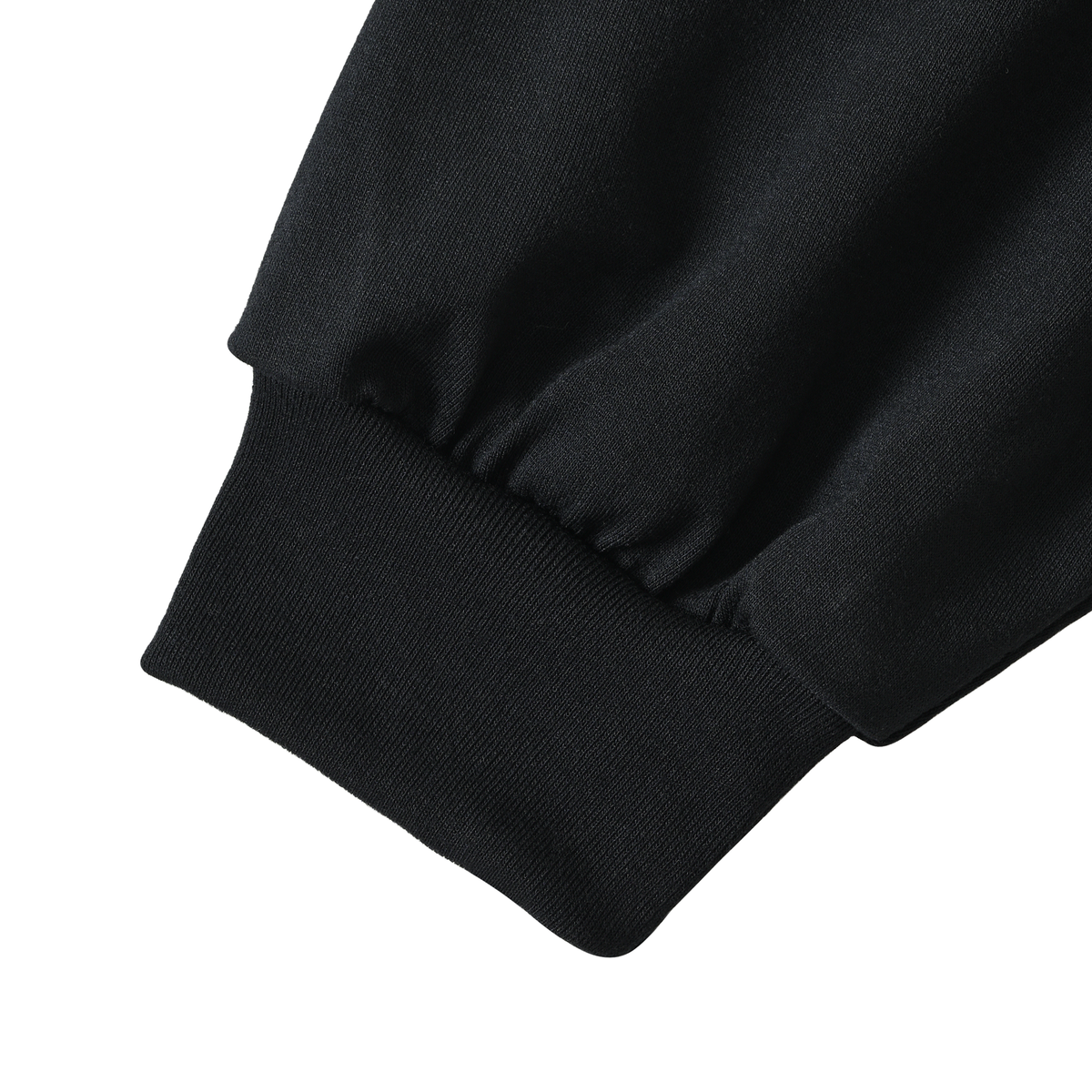 ABSTRACT IMAGISTS L/S Pullover w/Drawcord  Black