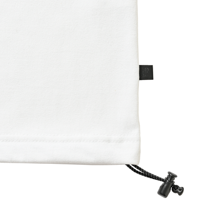 ABSTRACT IMAGISTS L/S Pullover w/Drawcord White