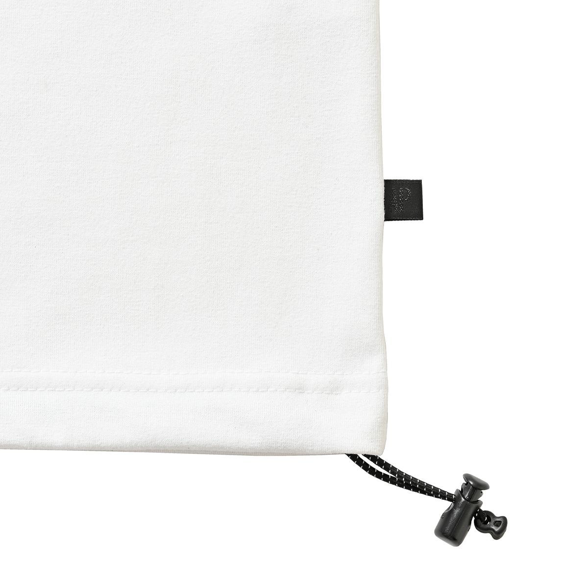 ABSTRACT IMAGISTS L/S Pullover w/Drawcord White