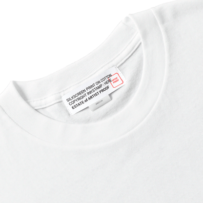 Think Artful. T-SHIRT LS WHITE