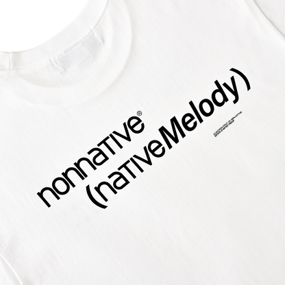 Native Melody T-SHIRT SS WHITE