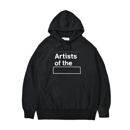 ARTISTS OF THE ＿  HOODIE BLACK