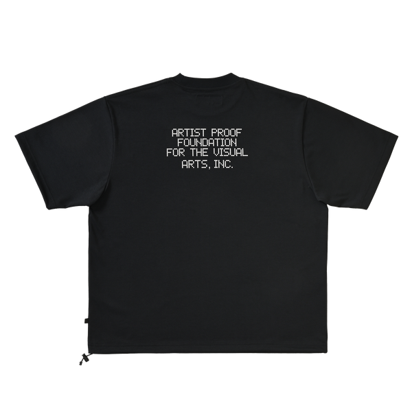 Visual Arts S/S T-shirt w/Drawcord  Black