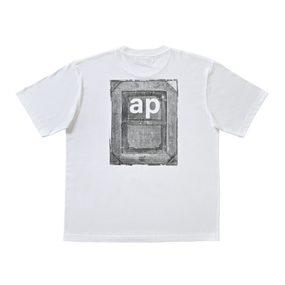BACK SIDE OF THE FRAME T-SHIRT SS WHITE