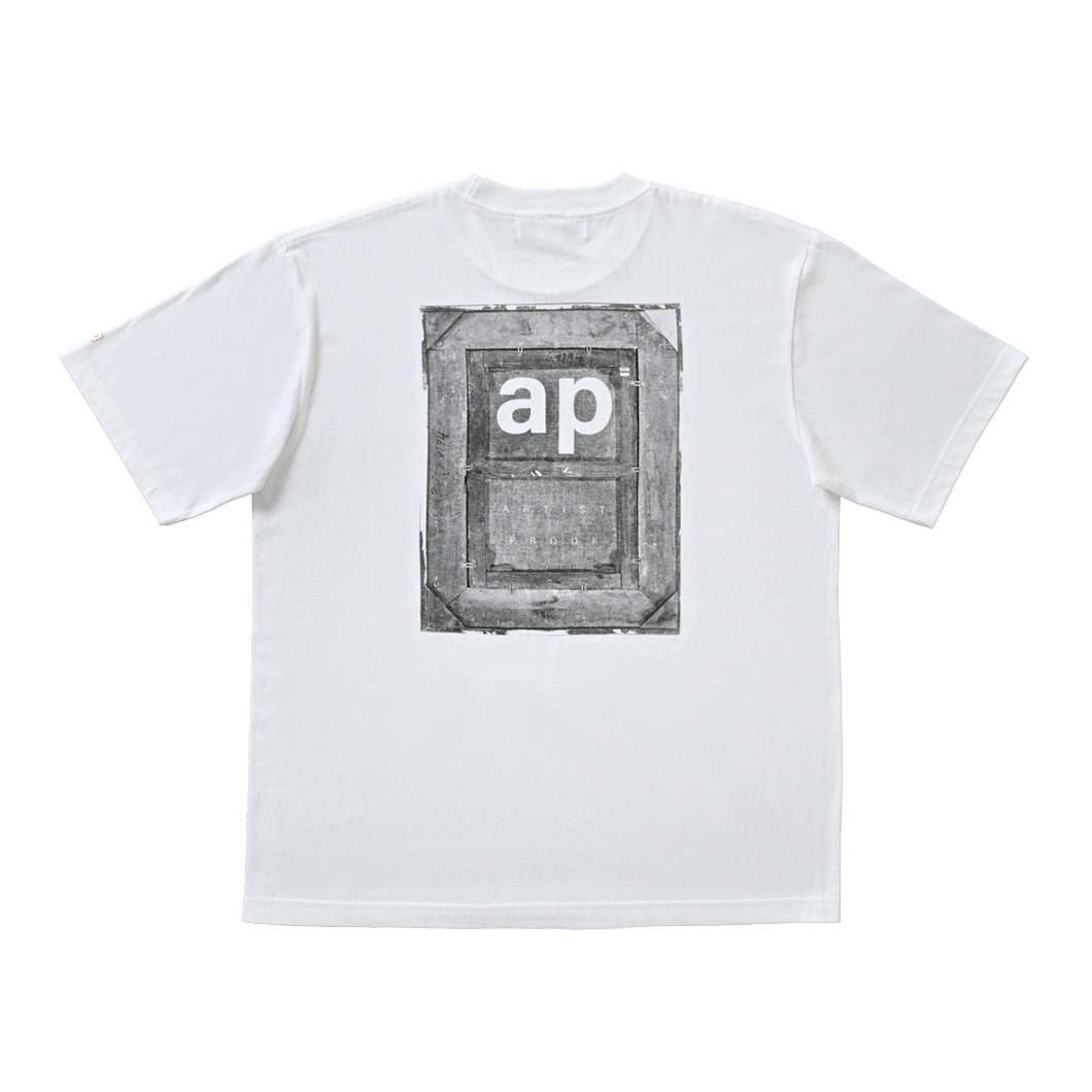 BACK SIDE OF THE FRAME T-SHIRT SS WHITE