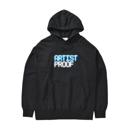 LED ARTIST PROOF  HOODIE  BLACK