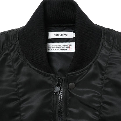 ARTIST PROOF / FRGMT × nonnative TROOPER PUFF BLOUSON NYLON TWILL WITH WINDSTOPPER “Innovaten” BLACK