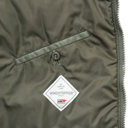ARTIST PROOF / FRGMT × nonnative TROOPER PUFF BLOUSON NYLON TWILL WITH WINDSTOPPER “Innovaten” OLIVE